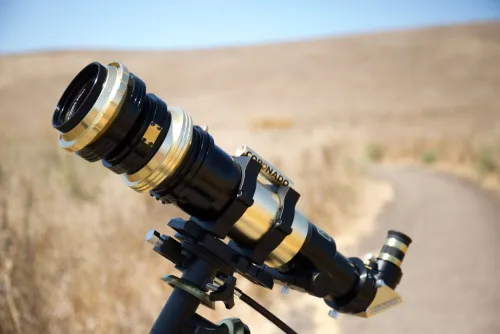 image Coronado SolarMax III 70mm Double Stack Solar Telescope with RichView System and BF10,  7