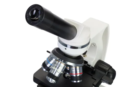 photograph Levenhuk Discovery Atto Polar microscope with book,  8