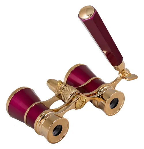 photograph Levenhuk Broadway 325N Opera Glasses (lorgnette with LED light),  6