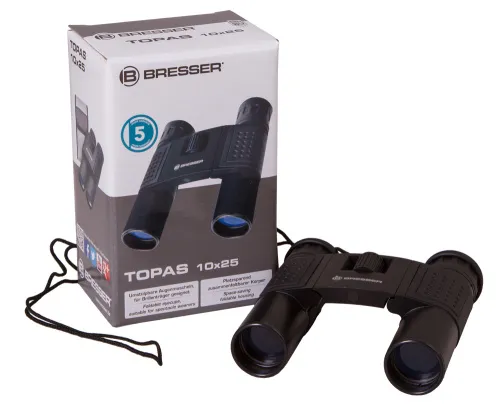 photograph Bresser Topas 10x25 Binoculars,  7