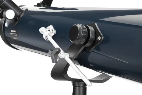 photograph Levenhuk Discovery Spark 114 AZ Telescope with book,  12