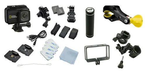 photograph Bresser National Geographic Explorer 4 4K Ultra-HD 170° Wi-Fi Action Camera,  4