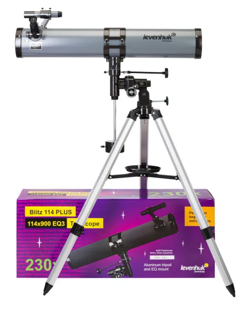 photograph Levenhuk Blitz 114 PLUS Telescope,  2