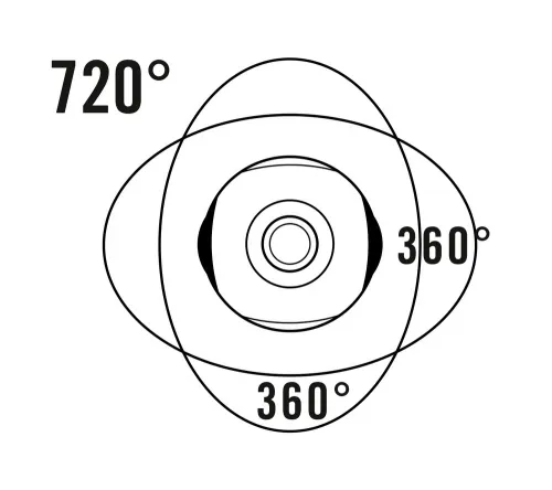 photograph Bresser National Geographic HD 720° Android Action Camera,  3