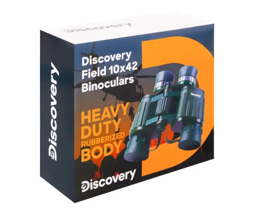 photo Levenhuk Discovery Field 10x42 Binoculars,  12
