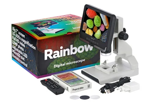 photograph Levenhuk Rainbow DM700 LCD Digital Microscope,  2
