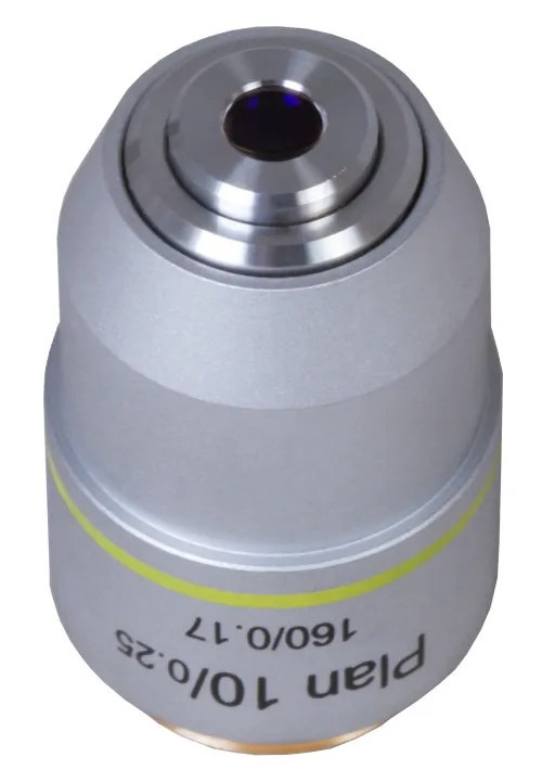photograph Levenhuk MED 10x Plan Achromatic Objective,  4