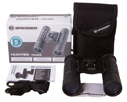 photo Bresser Hunter 10x25 Binoculars,  6