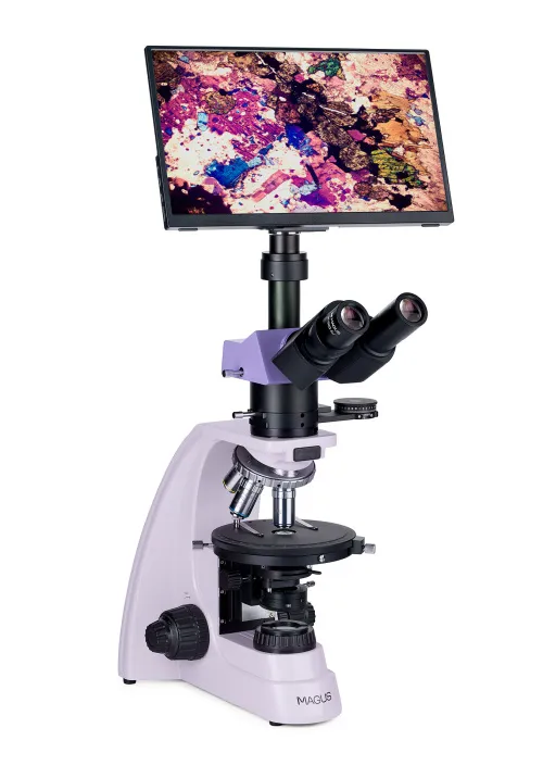 photograph MAGUS Pol D800 LCD Polarizing Digital Microscope,  4
