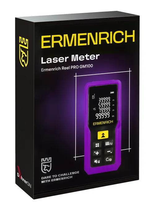 photo Ermenrich Reel PRO GM100 Laser Meter,  7