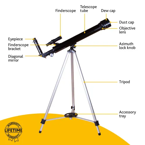 picture Levenhuk Skyline BASE 50T Telescope,  12