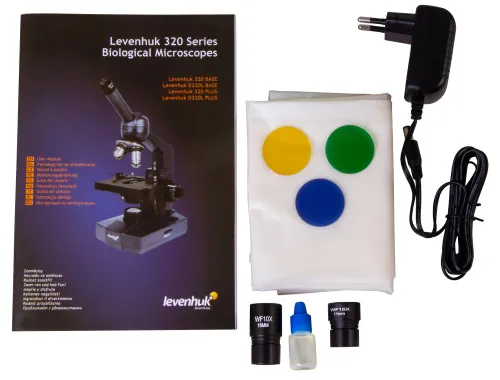photo Levenhuk 320 PLUS Biological Monocular Microscope,  15