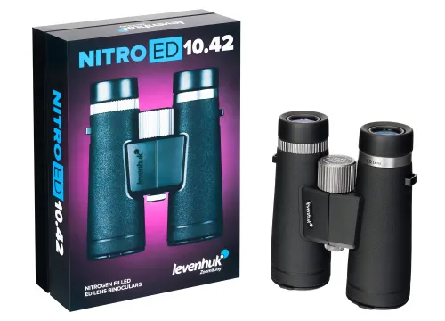 photograph Levenhuk Nitro ED 10x42 Binoculars,  4