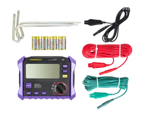 image Ermenrich Ping ET60 Earth Resistance Tester,  7