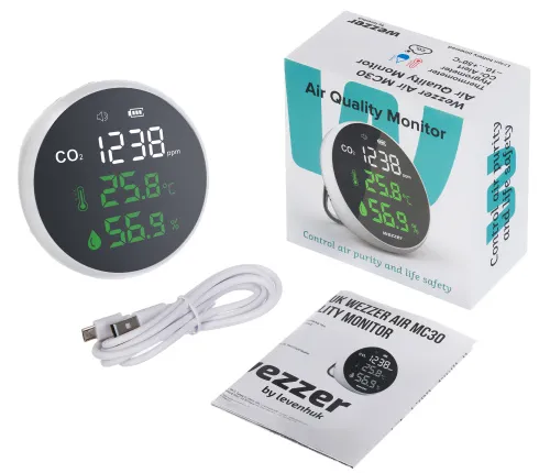 photo Levenhuk Wezzer Air MC30 Air Quality Monitor,  2