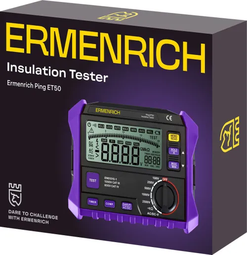 image Ermenrich Ping ET50 Insulation Tester,  2