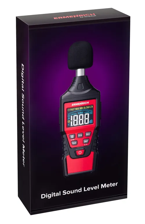 photograph Ermenrich Seek DS40 Digital Sound Level Meter,  8