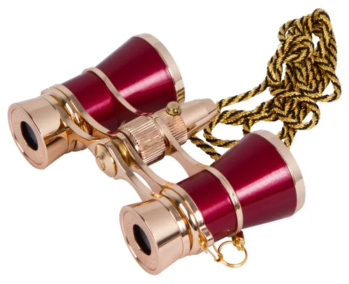 image Levenhuk Broadway 325F Opera Glasses (with LED light and chain),  5