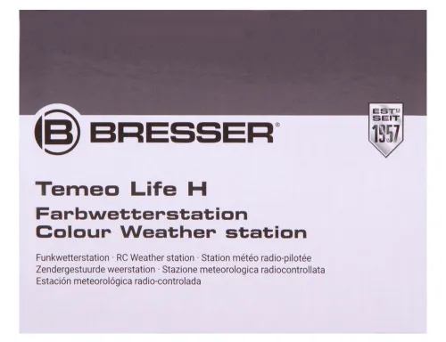 picture Bresser Temeo Life H Weather Station with Color Display, black,  15