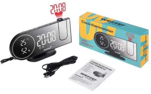 photograph Levenhuk Wezzer Tick H50 Clock-thermometer,  2