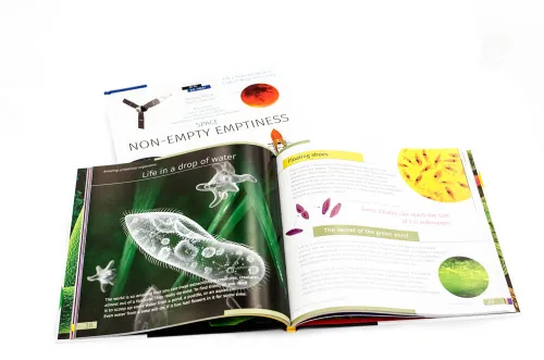 photograph Space. Microworld. Knowledge Book 2 vol. Hardcover,  3