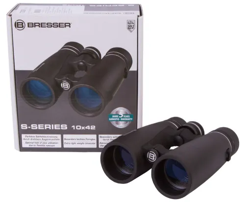 photograph Bresser S-Series 10x42 Binoculars,  10