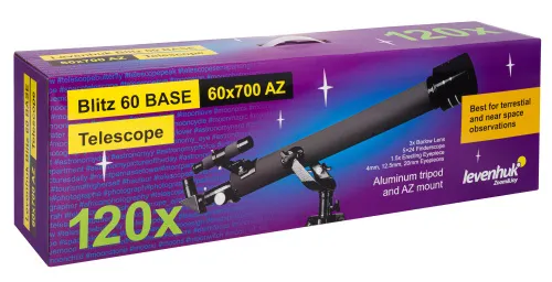 photograph Levenhuk Blitz 60 BASE Telescope,  12