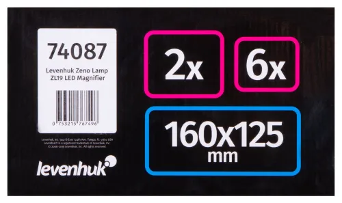 photo Levenhuk Zeno Lamp ZL19 LED Magnifier,  15