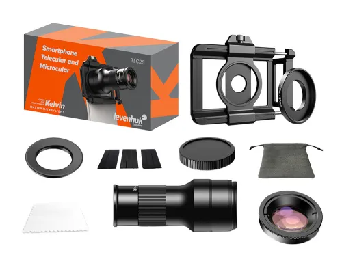 photograph Levenhuk Kelvin TLC25 Smartphone Telecular and Microcular,  11