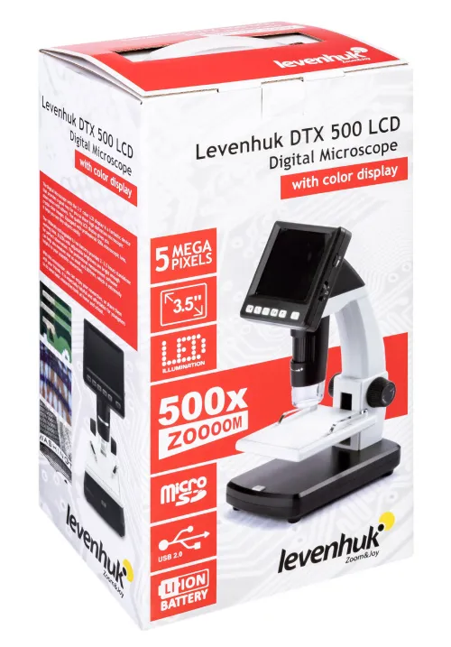photo Levenhuk DTX 500 LCD Digital Microscope,  12