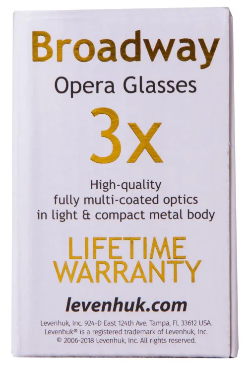 photograph Levenhuk Broadway 325C Opera Glasses with Chain,  14