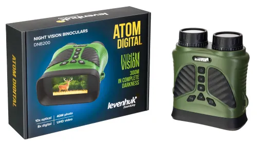 photo Levenhuk Atom Digital DNB200 Night Vision Binoculars,  3
