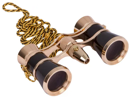 image Levenhuk Broadway 325F Opera Glasses (with LED light and chain),  7