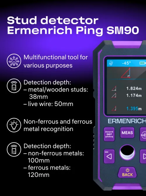 photograph Ermenrich Ping SM90 Stud Detector,  11