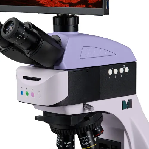 photograph MAGUS Lum D460L LCD Fluorescence Digital Microscope,  13