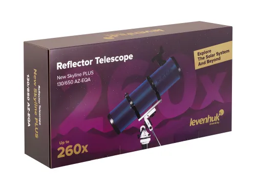 photo Levenhuk New Skyline PLUS 130/650 AZ-EQA Telescope,  14