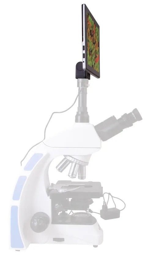 picture Levenhuk MED 5M Microscope Digital Camera with 9.4" LCD Screen,  8