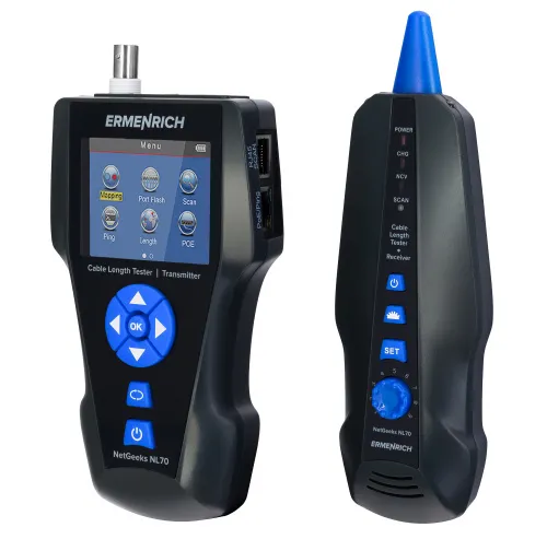 photograph Ermenrich NetGeeks NL80 Cable Length Tester,  4
