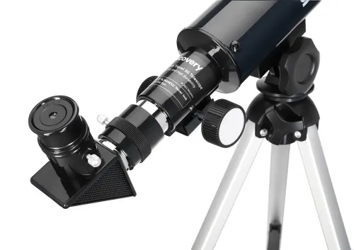 picture Levenhuk Discovery Spark Travel 50 Telescope with book,  12