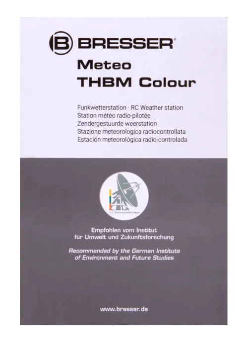 image Bresser Weather Station with Colour Display, black,  12