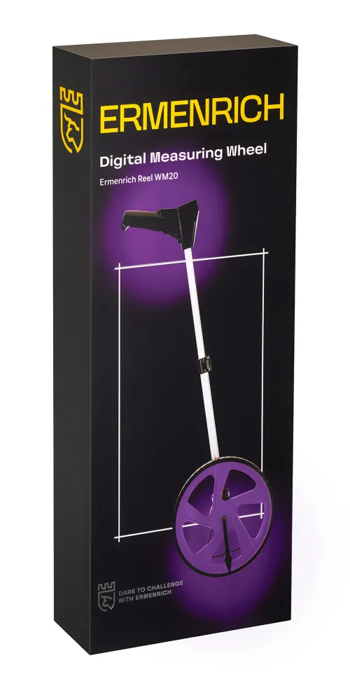 photograph Ermenrich Reel WM20 Digital Measuring Wheel,  10