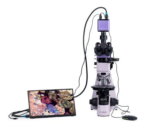 image MAGUS Pol D850 LCD Polarizing Digital Microscope,  7