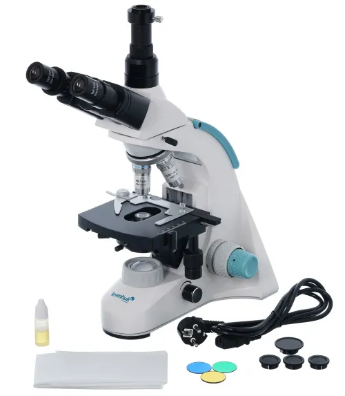 image Levenhuk D900T Digital Trinocular Microscope,  11