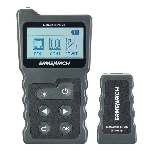 image Ermenrich NetGeeks NP25 PoE Tester,  3