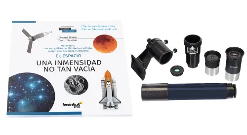 photo Levenhuk Discovery Spark 114 EQ Telescope with book,  3