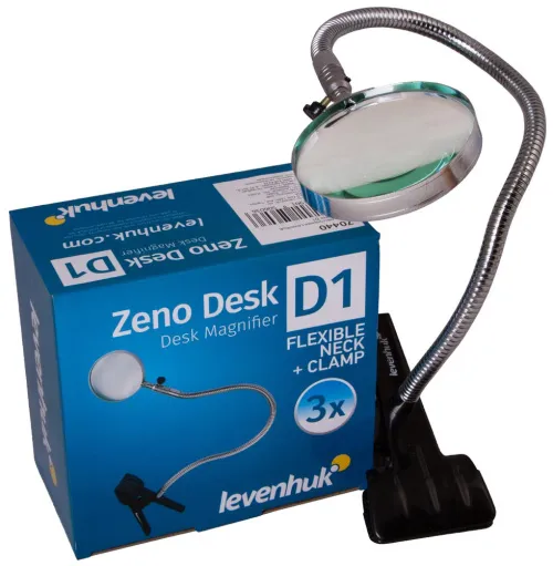 picture Levenhuk Zeno Desk D1 Magnifier,  3