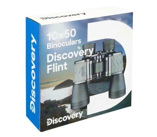 photo Levenhuk Discovery Flint 10x50 Binoculars,  13