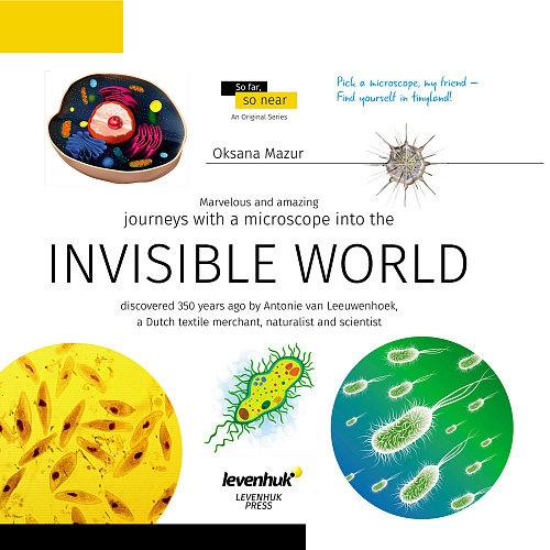 picture Invisible World. Knowledge book. Hardcover