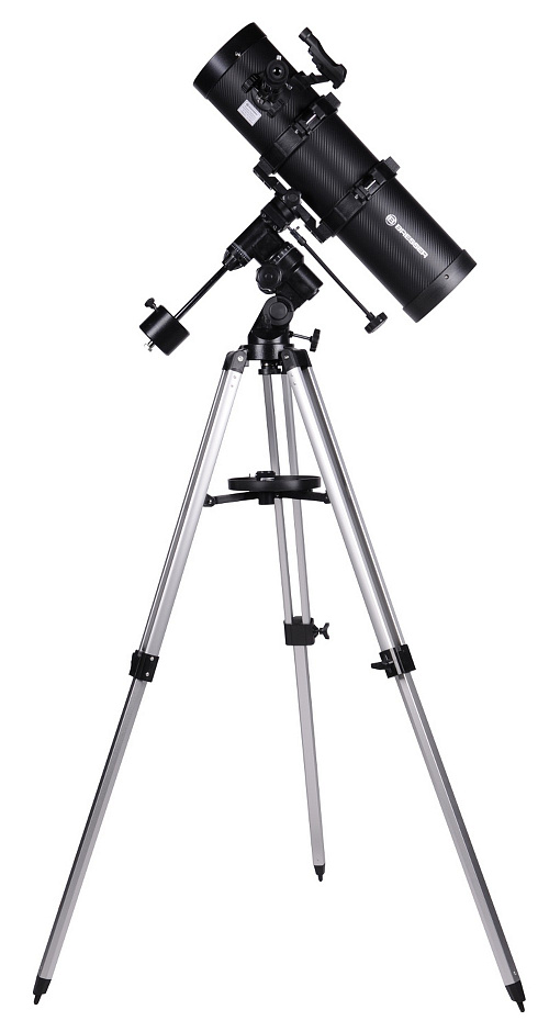 photo Bresser Spica 130/650 EQ3 Telescope, with smartphone adapter