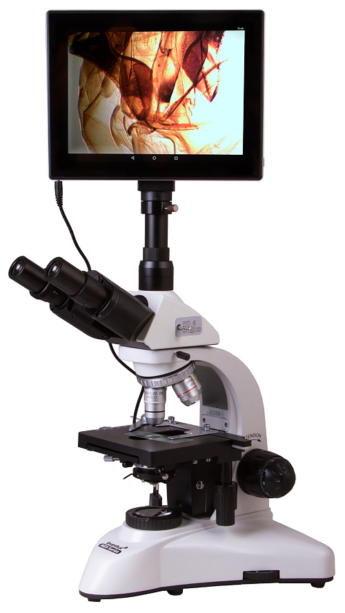 photo Levenhuk MED D20T LCD Digital Trinocular Microscope